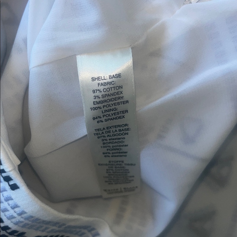 WHBM Embroidered Pencil Skirt Size 6 - Picture 7 of 9